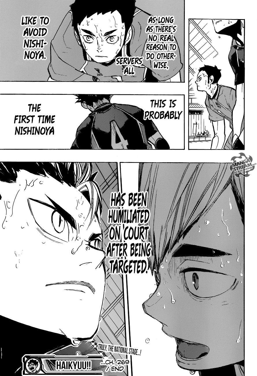 Haikyuu!! Chapter 269