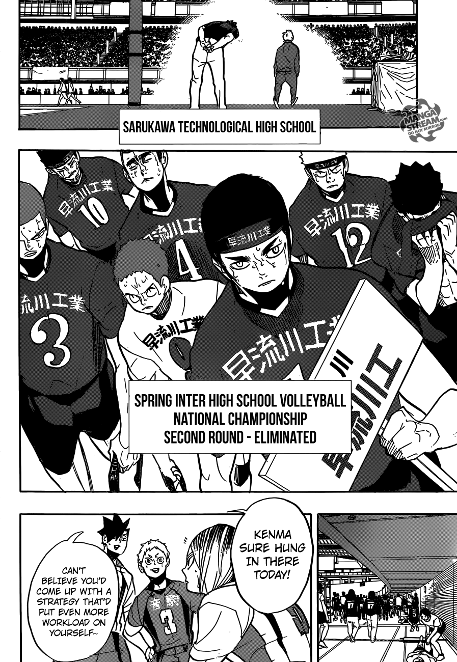 Haikyuu!! Chapter 269