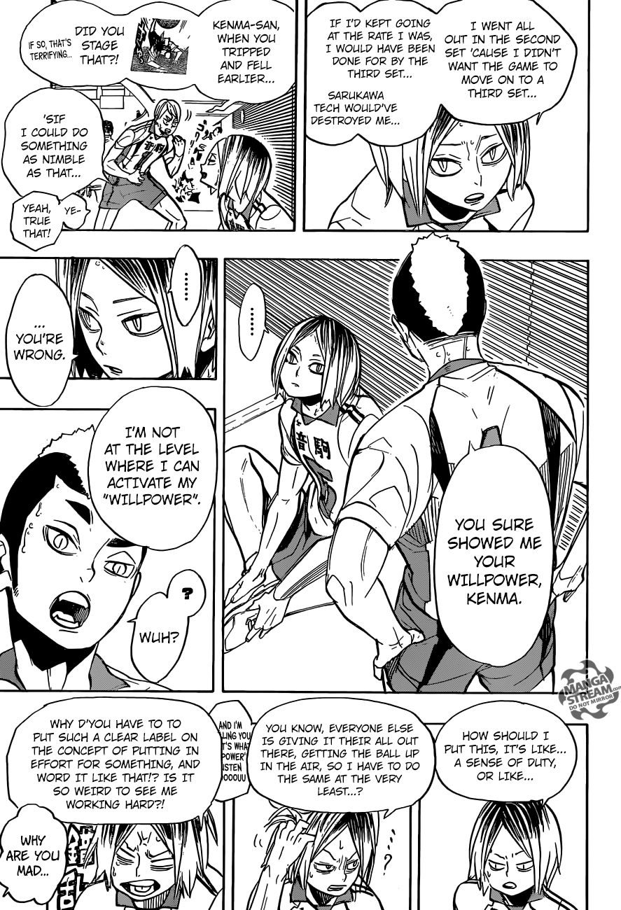 Haikyuu!! Chapter 269