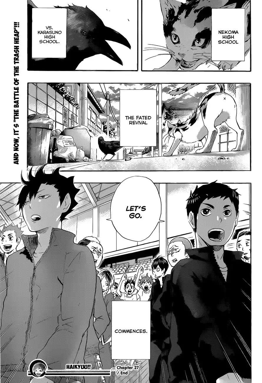 Haikyuu!! Chapter 27