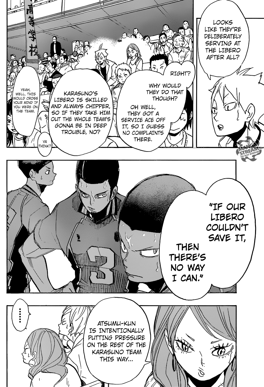 Haikyuu!! Chapter 270