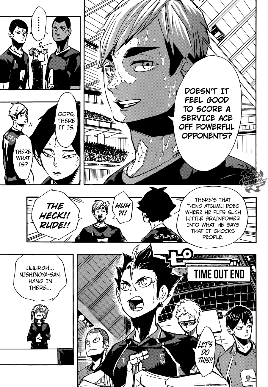 Haikyuu!! Chapter 270