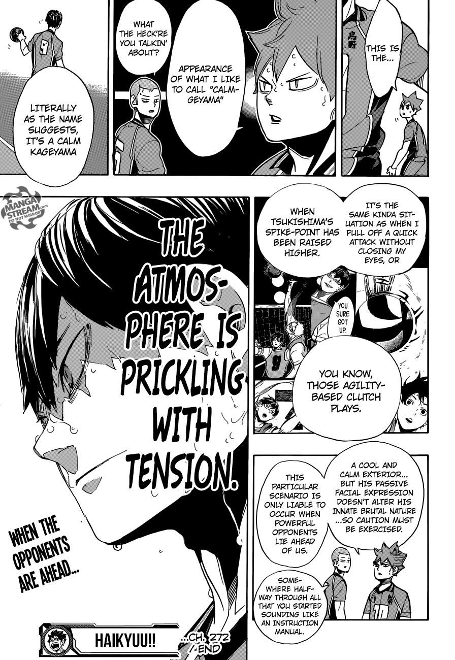 Haikyuu!! Chapter 272