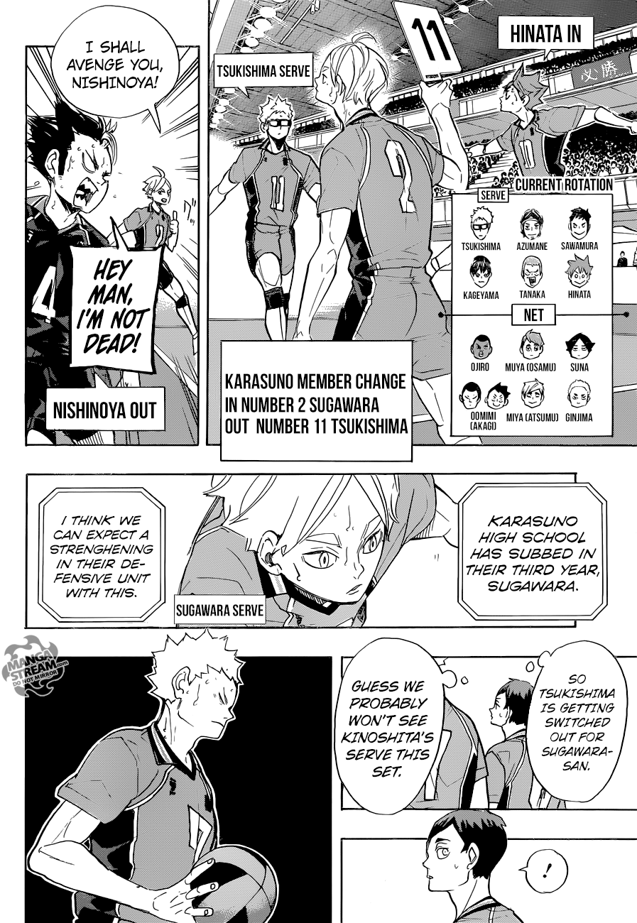 Haikyuu!! Chapter 272