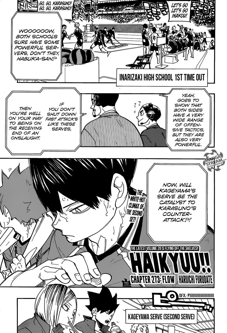 Haikyuu!! Chapter 273