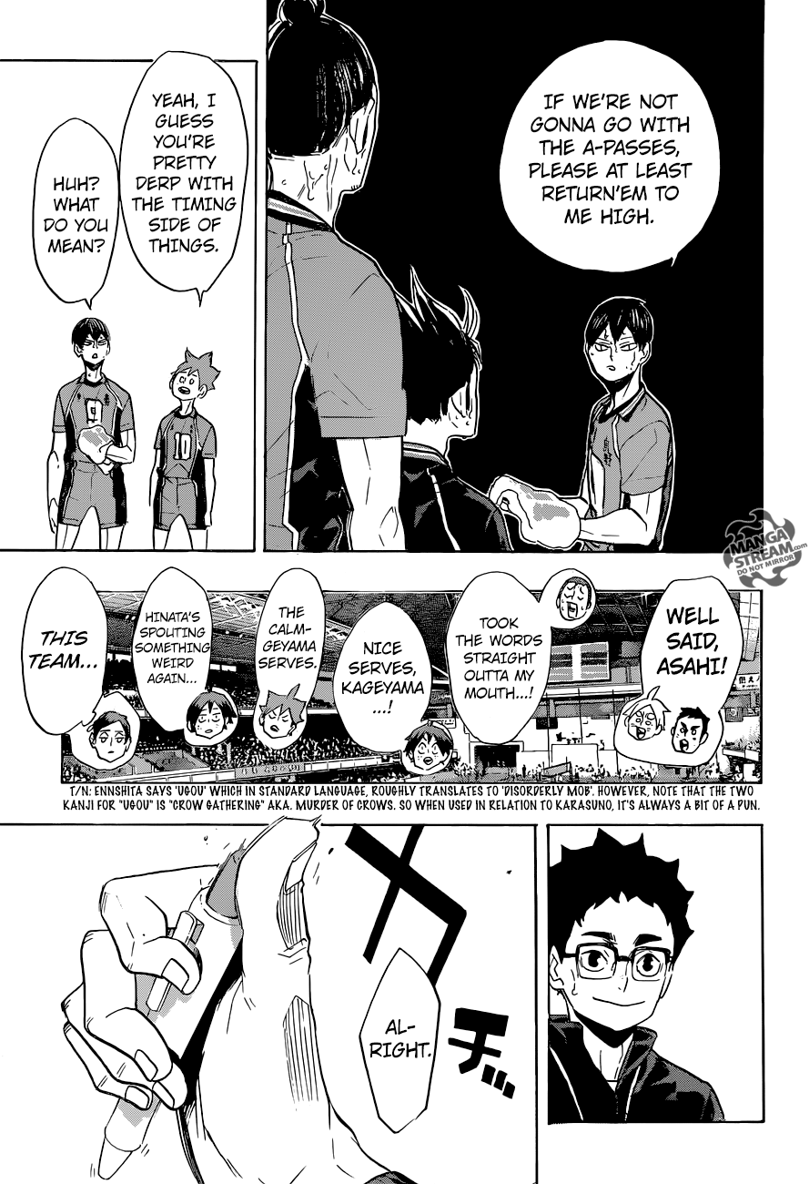 Haikyuu!! Chapter 275