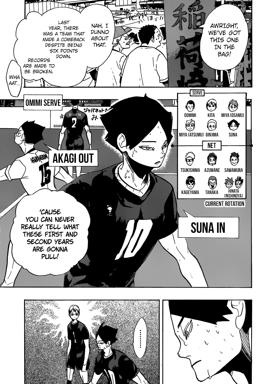 Haikyuu!! Chapter 275