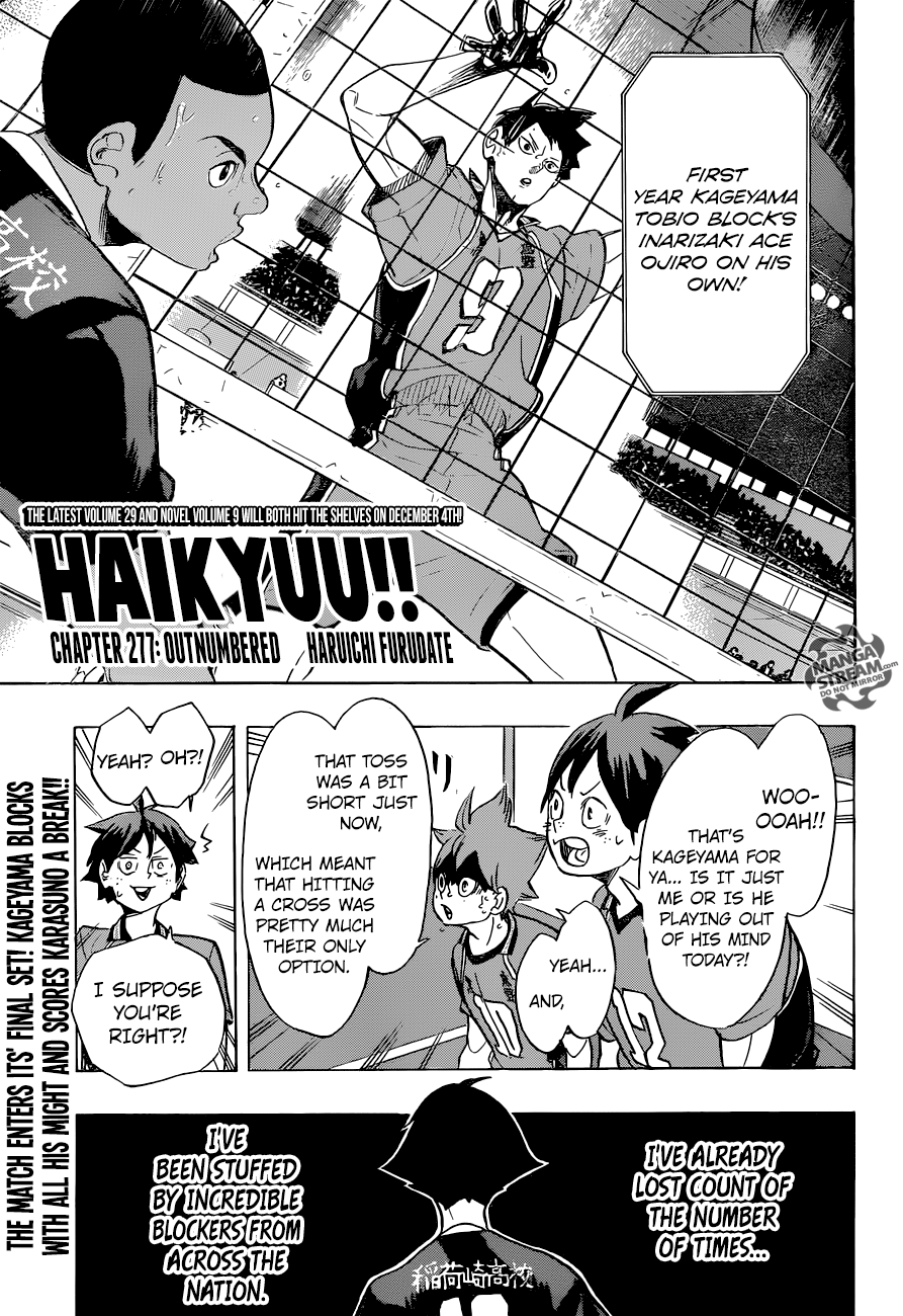 Haikyuu!! Chapter 277