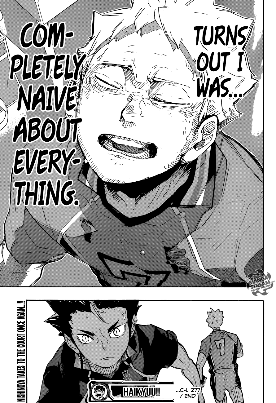 Haikyuu!! Chapter 277