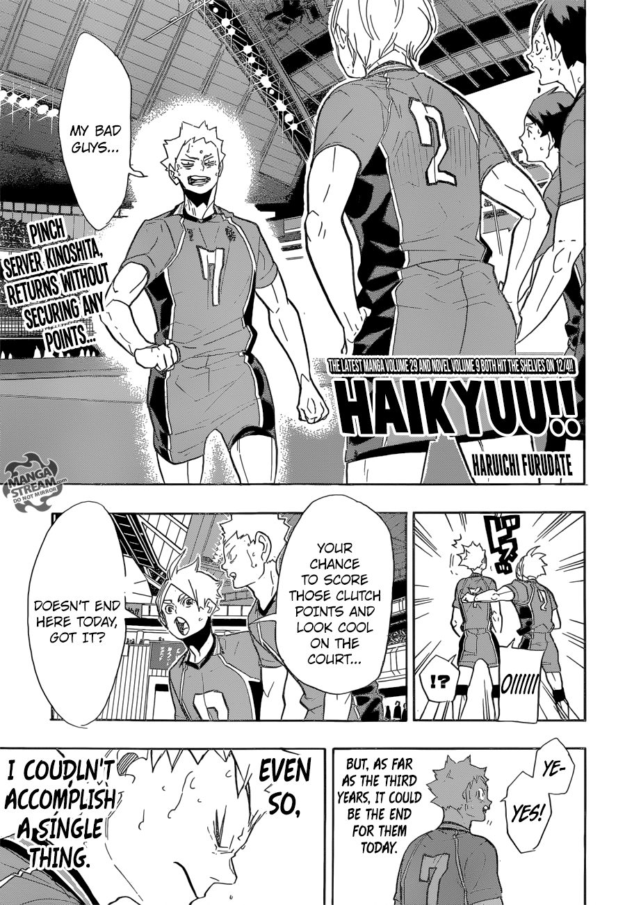 Haikyuu!! Chapter 278