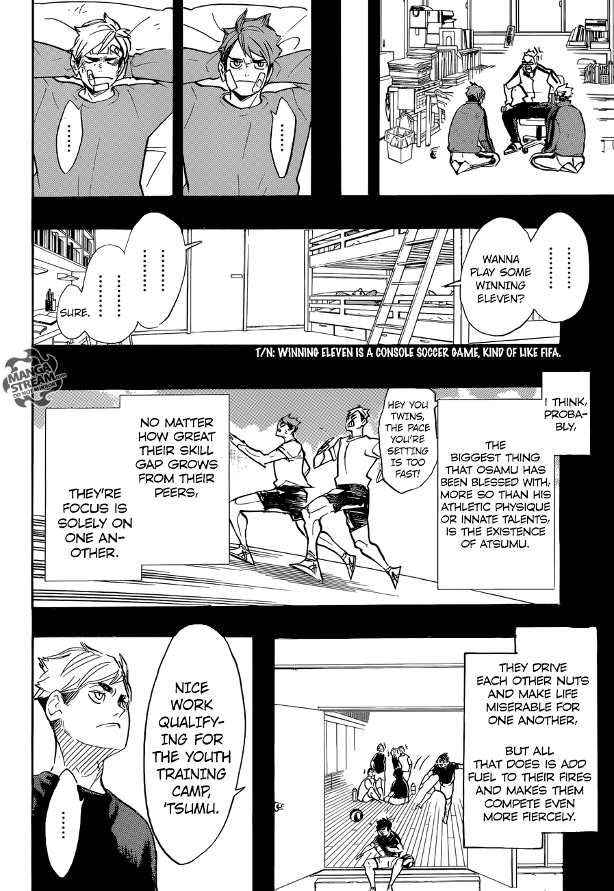 Haikyuu!! Chapter 279