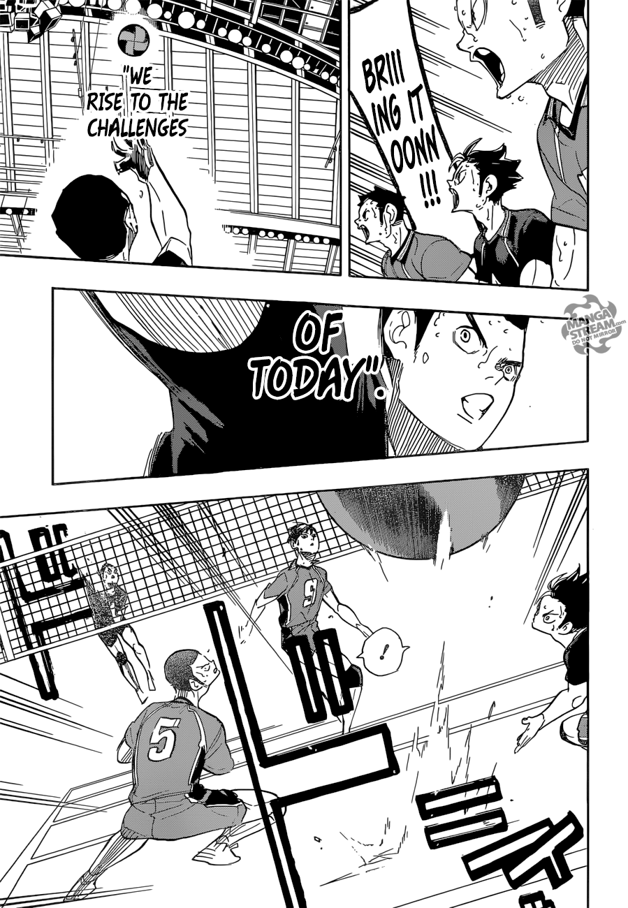 Haikyuu!! Chapter 280