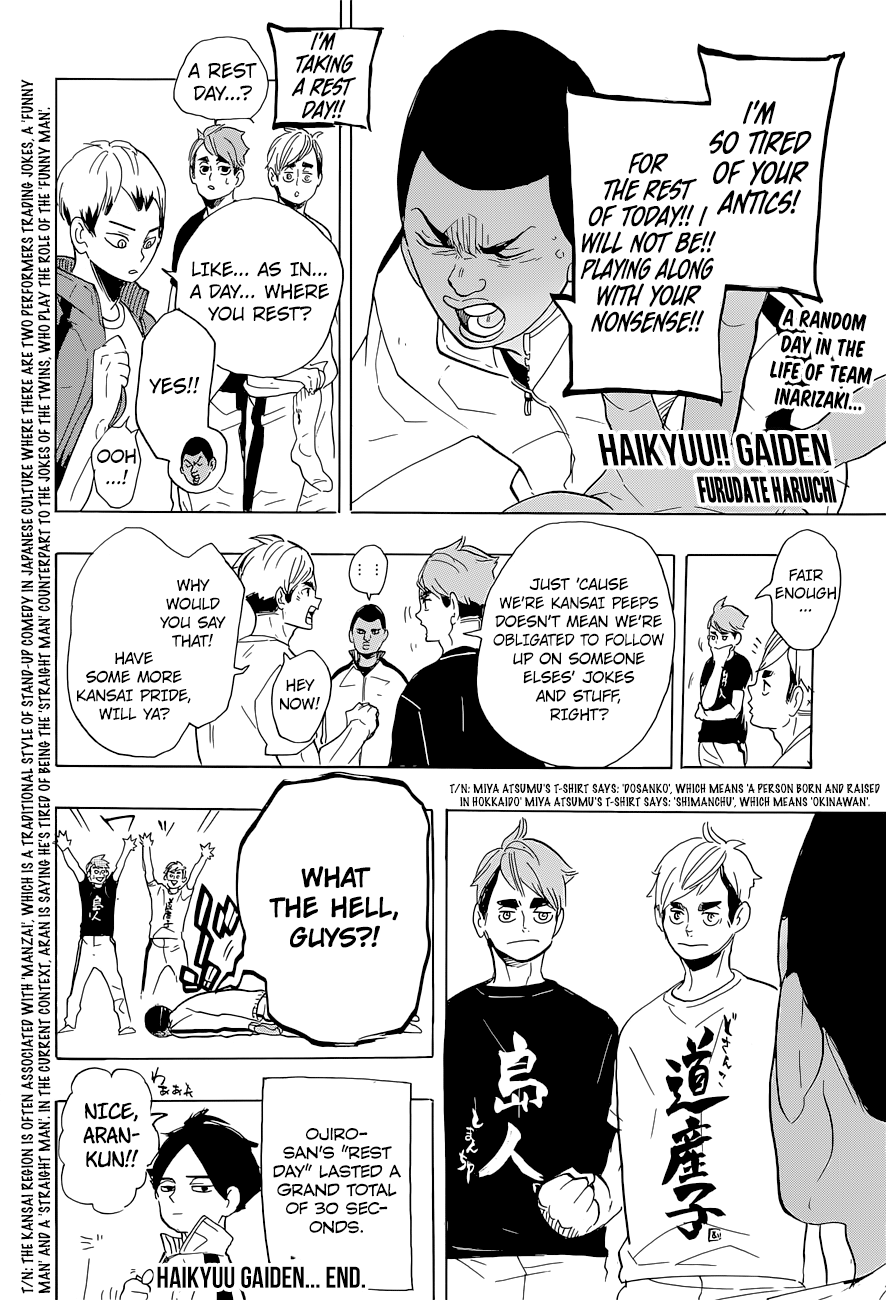 Haikyuu!! Chapter 282