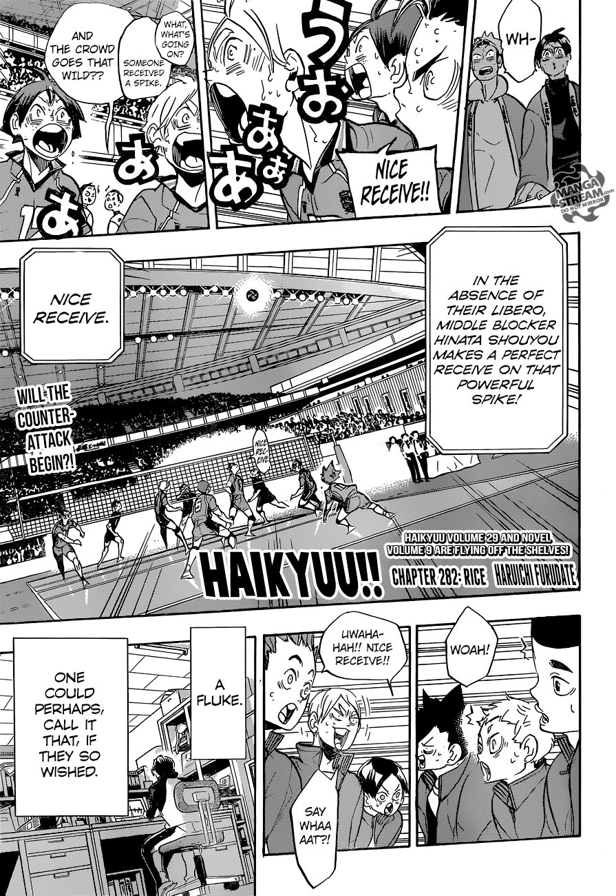 Haikyuu!! Chapter 282