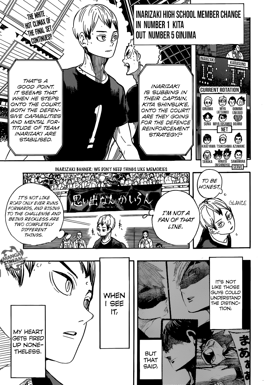 Haikyuu!! Chapter 283