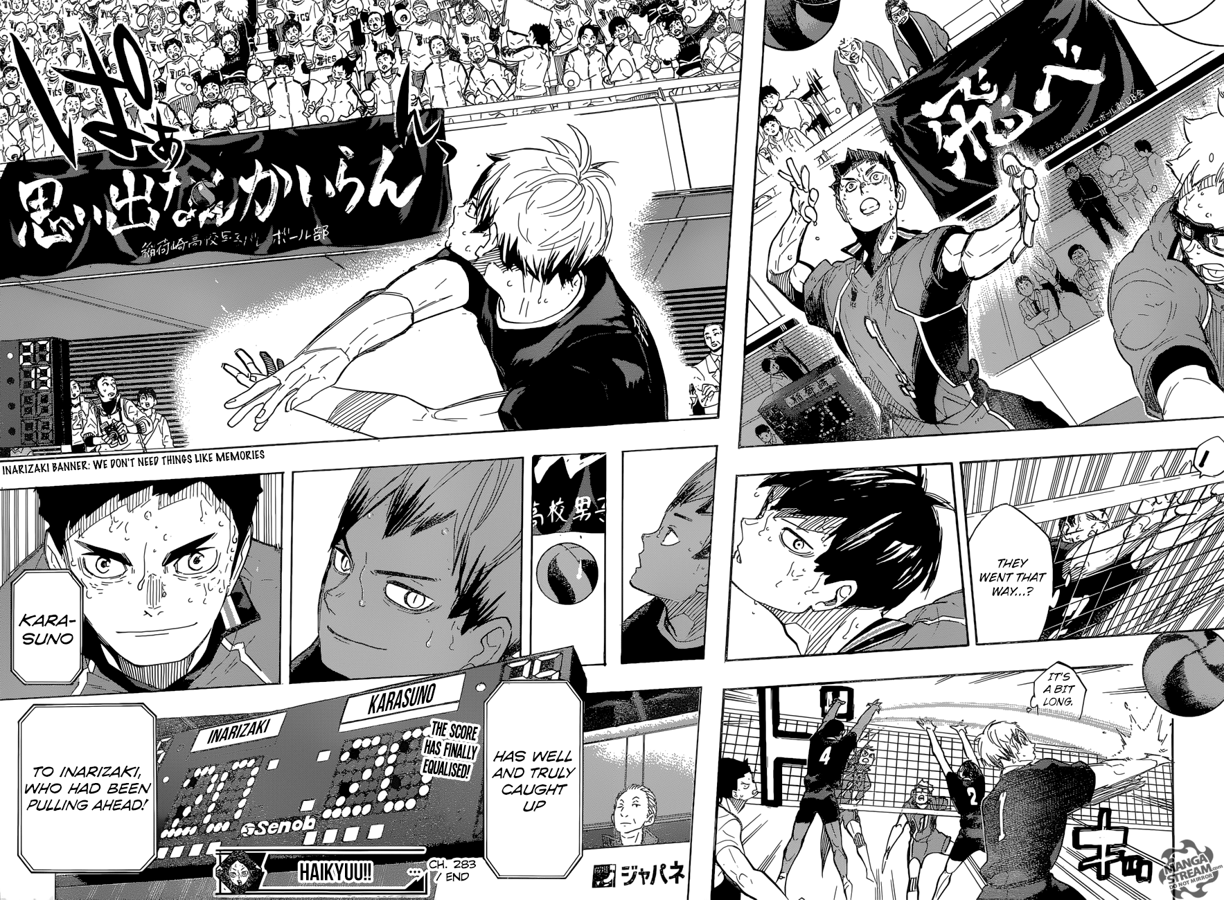 Haikyuu!! Chapter 283