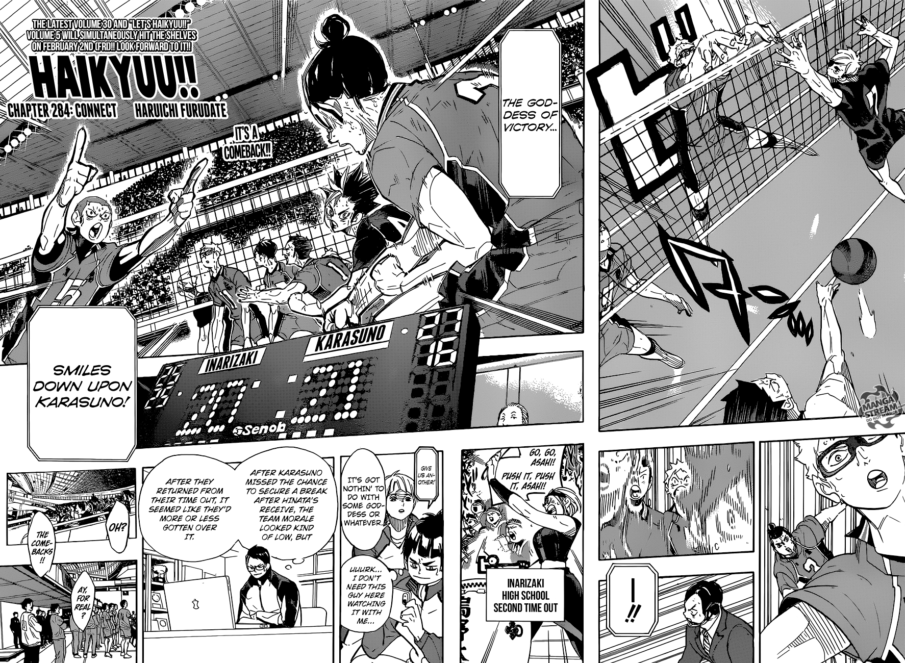 Haikyuu!! Chapter 284