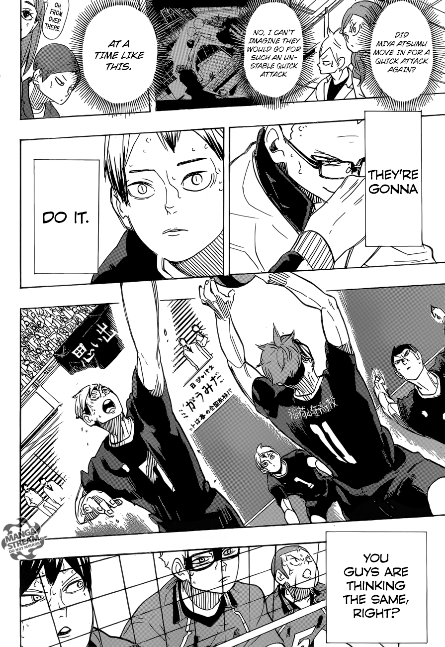 Haikyuu!! Chapter 284