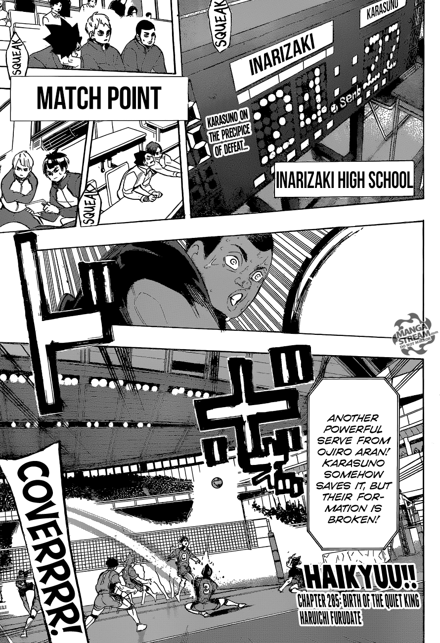 Haikyuu!! Chapter 206