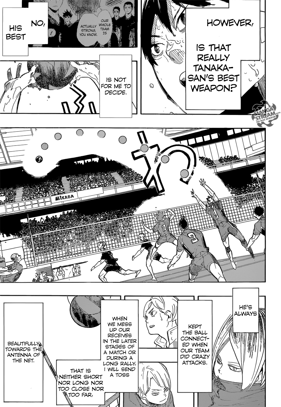 Haikyuu!! Chapter 206