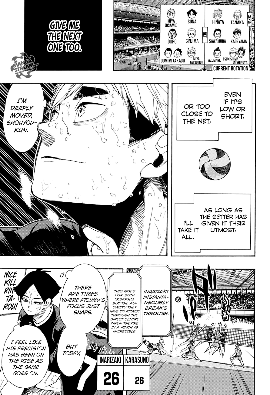 Haikyuu!! Chapter 286