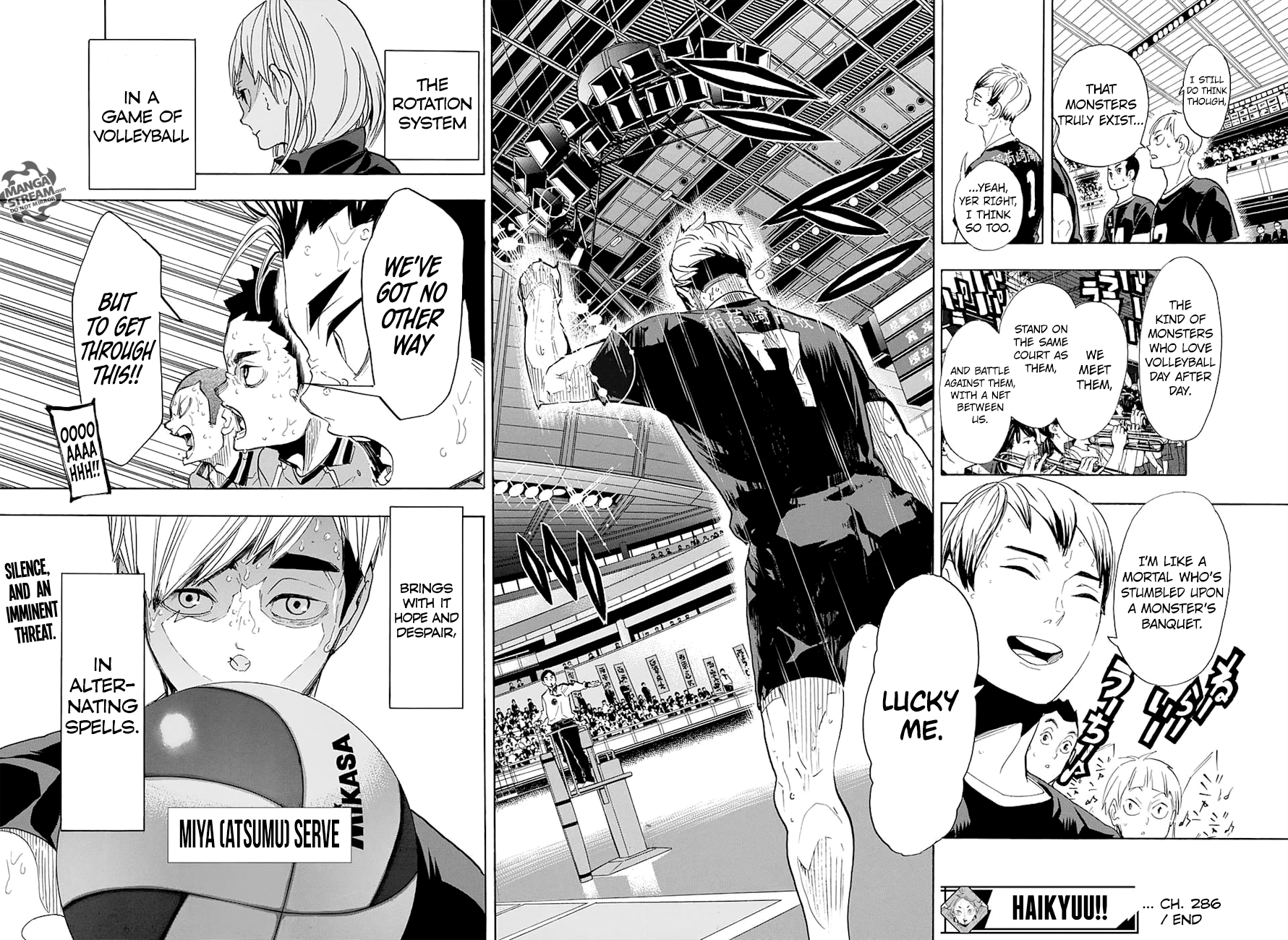 Haikyuu!! Chapter 286