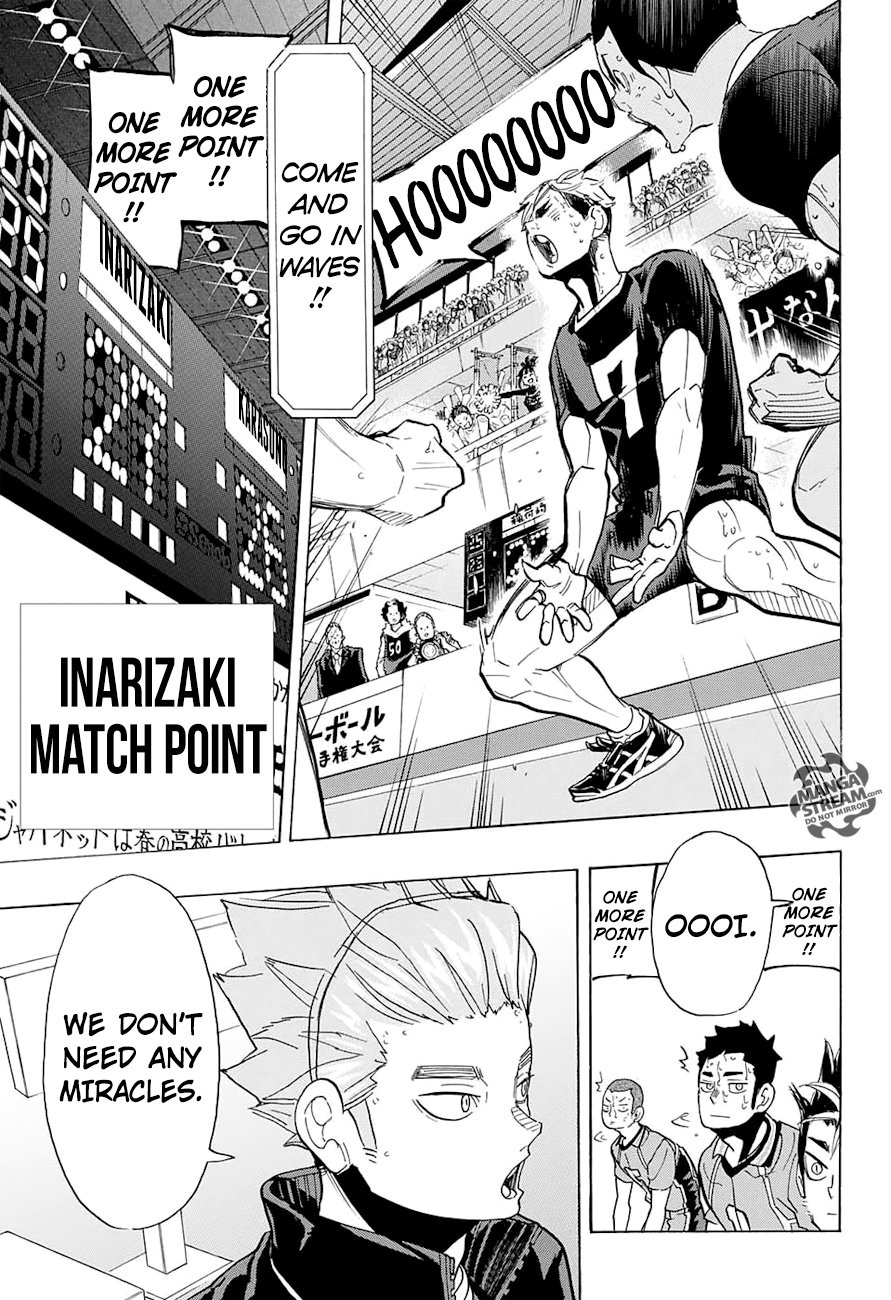 Haikyuu!! Chapter 287