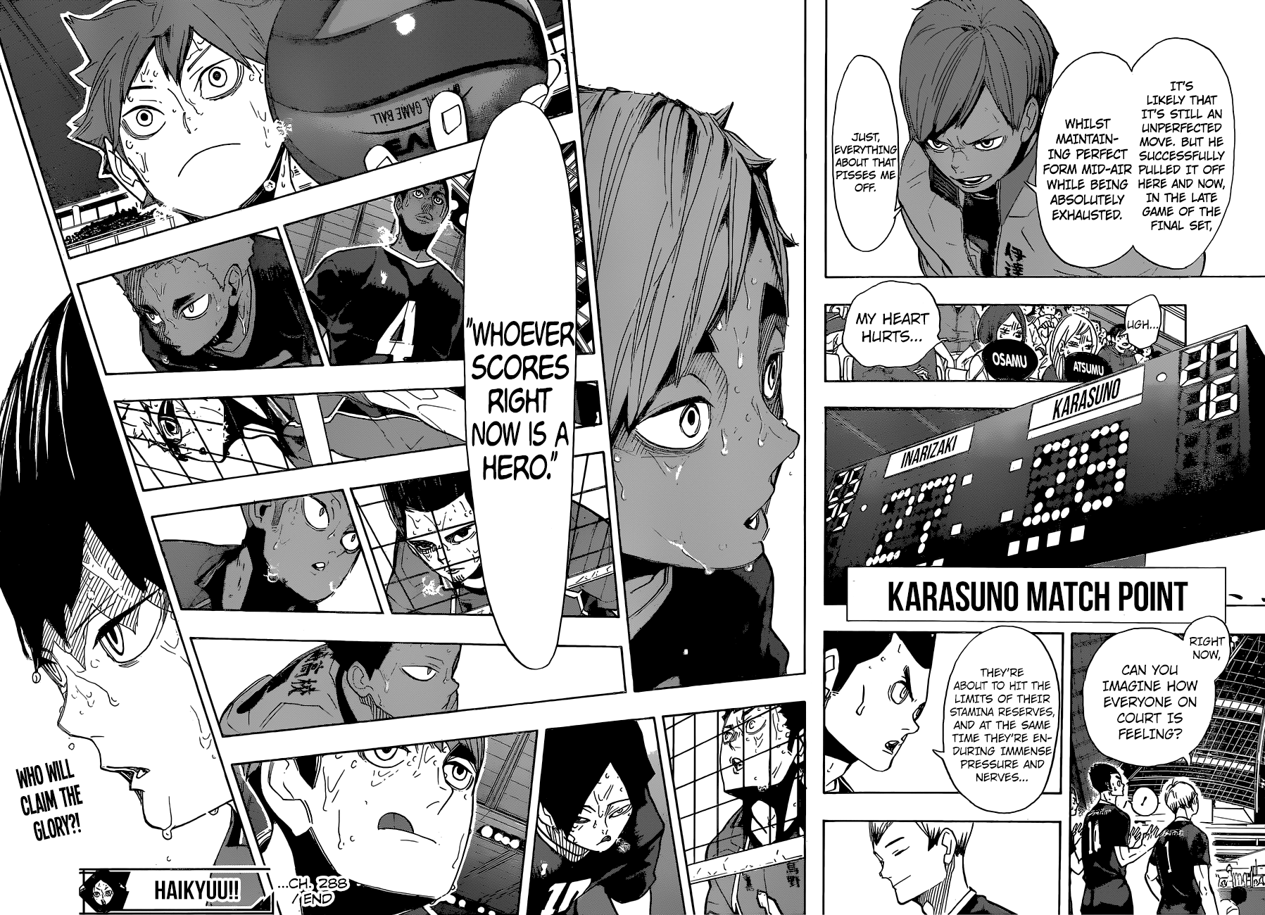 Haikyuu!! Chapter 288