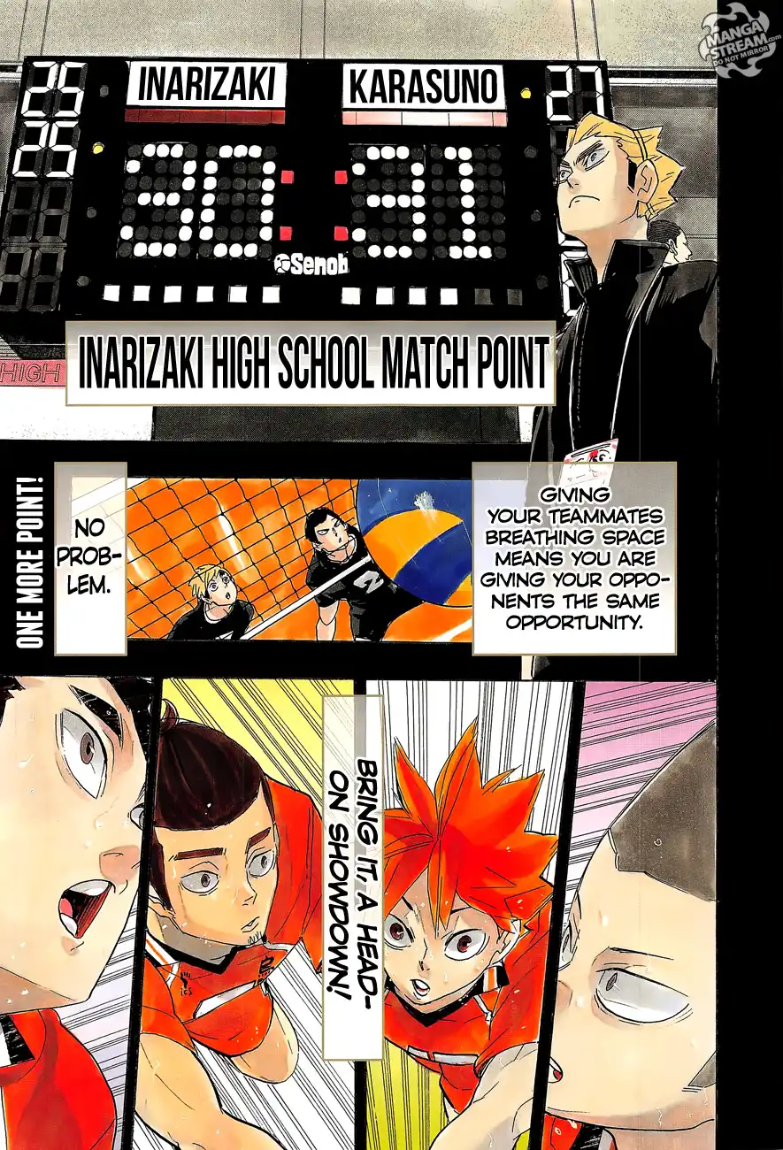 Haikyuu!! Chapter 290