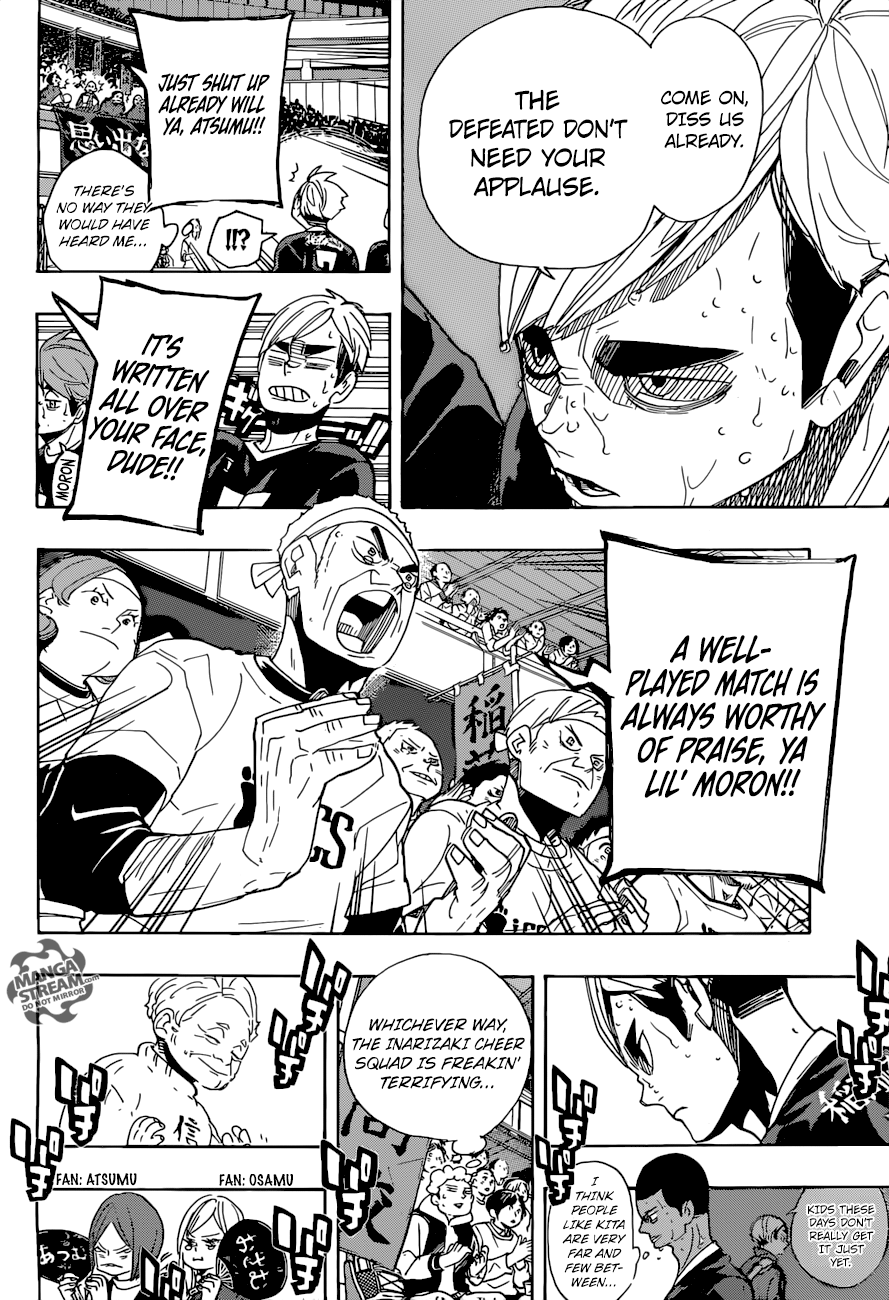 Haikyuu!! Chapter 291