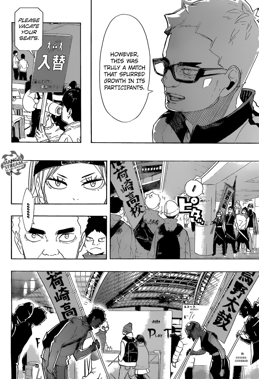 Haikyuu!! Chapter 291