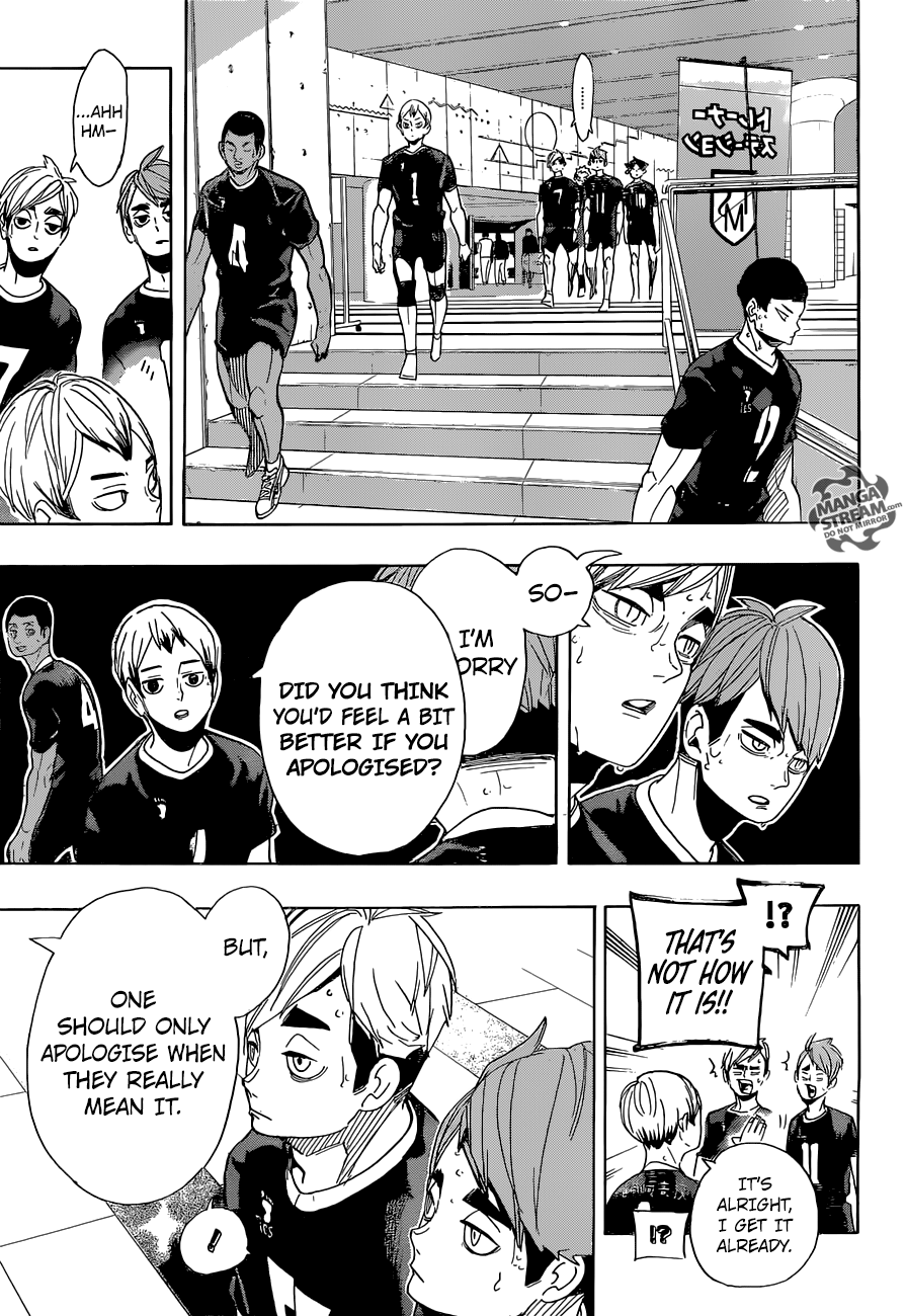 Haikyuu!! Chapter 291