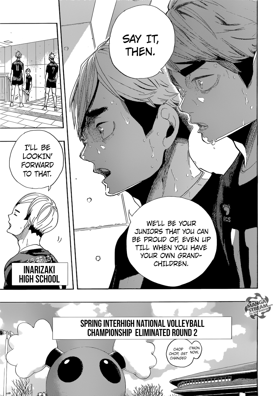 Haikyuu!! Chapter 291