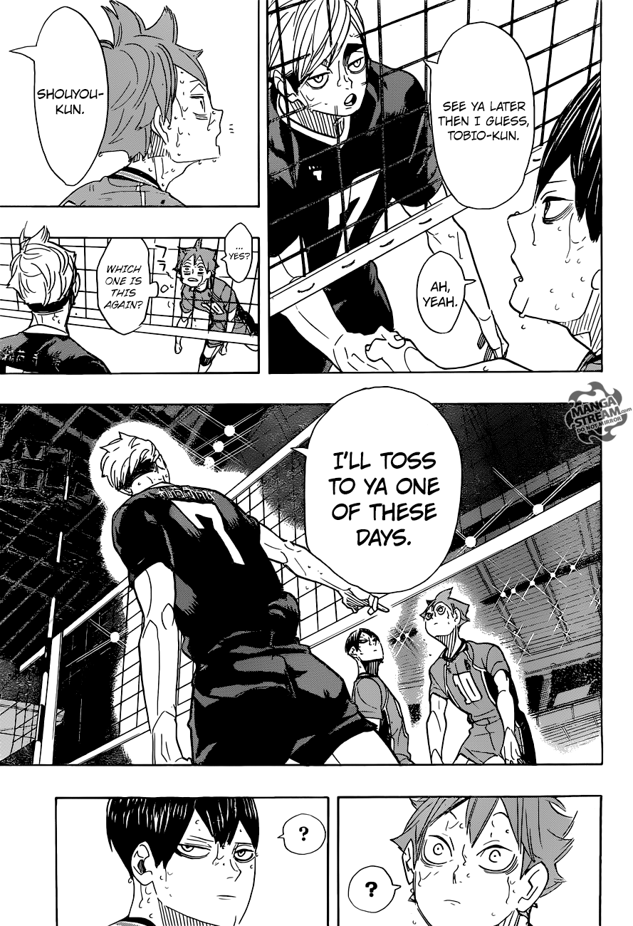 Haikyuu!! Chapter 291