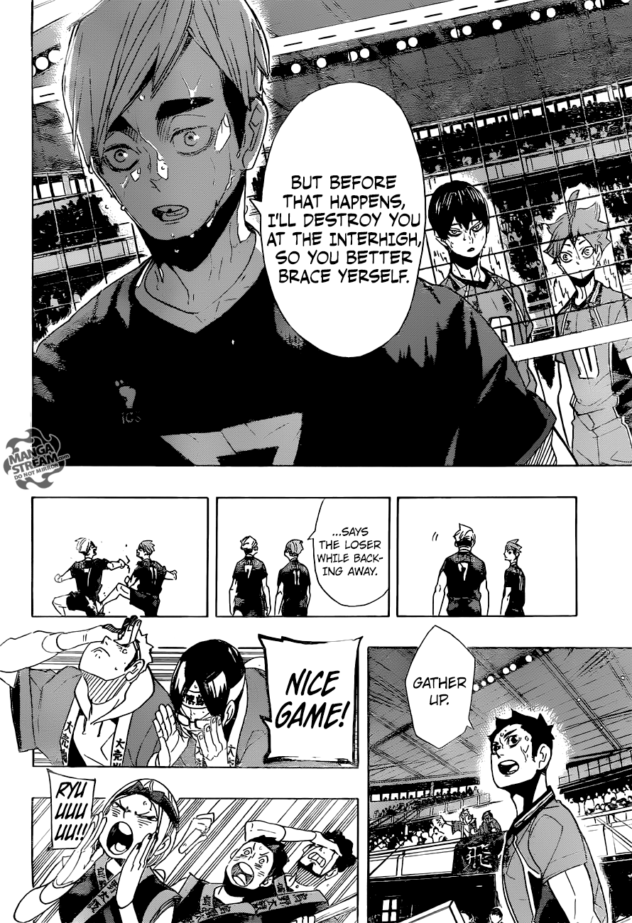 Haikyuu!! Chapter 291