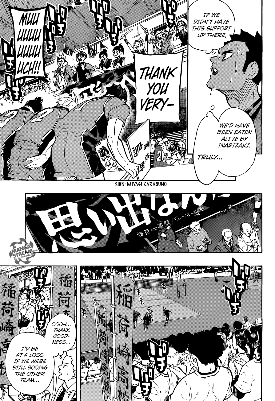 Haikyuu!! Chapter 291