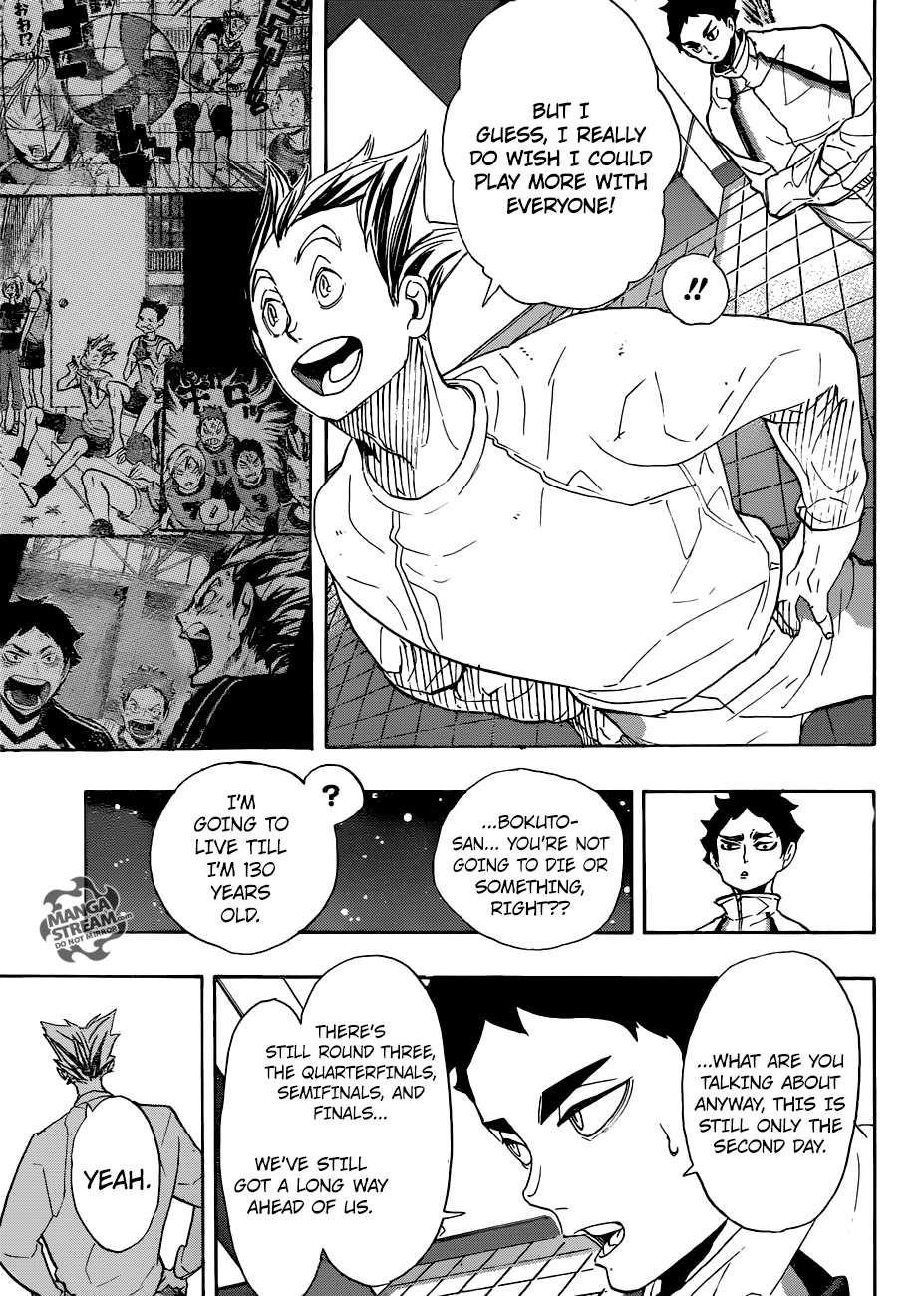 Haikyuu!! Chapter 292