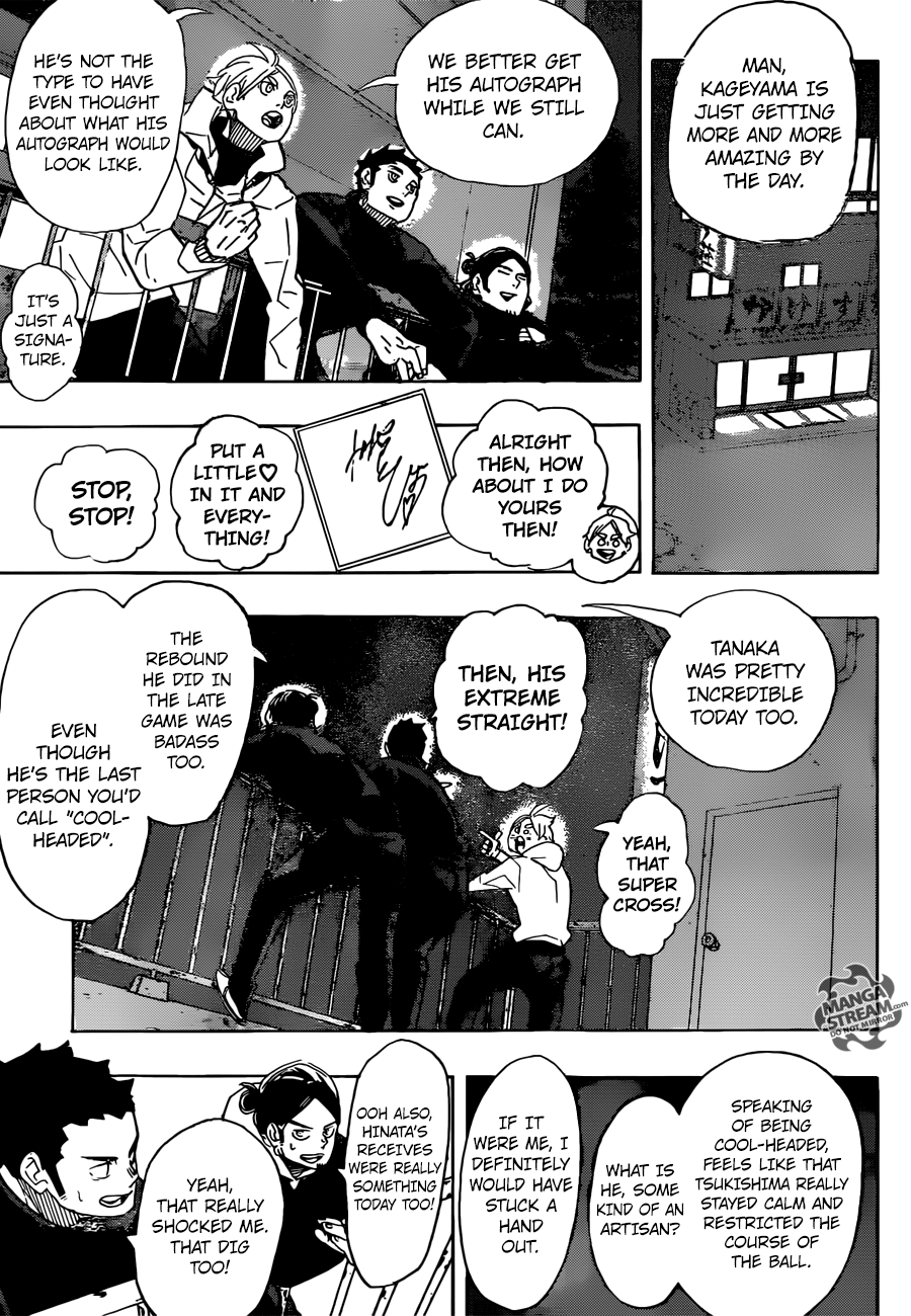 Haikyuu!! Chapter 292