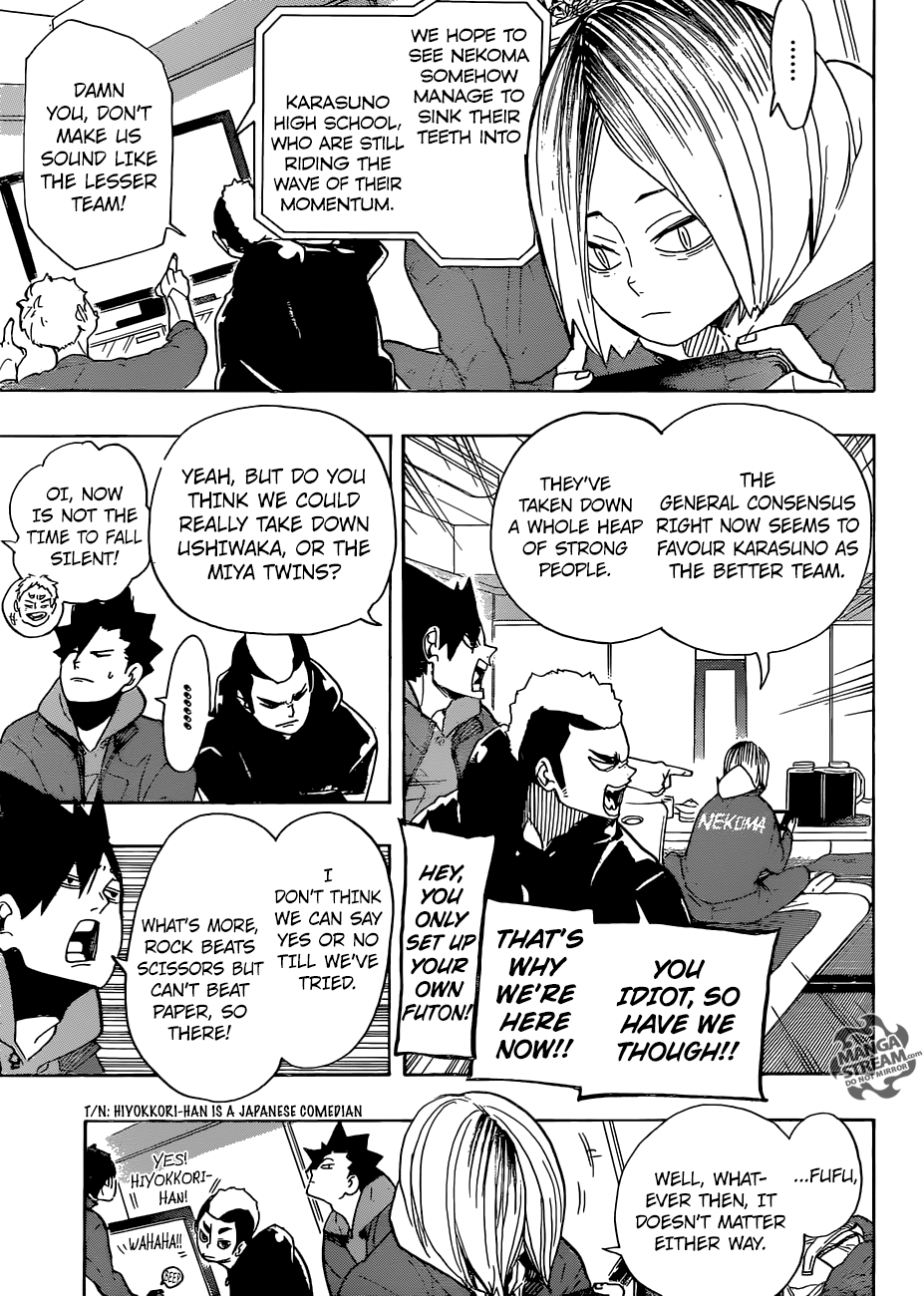 Haikyuu!! Chapter 292