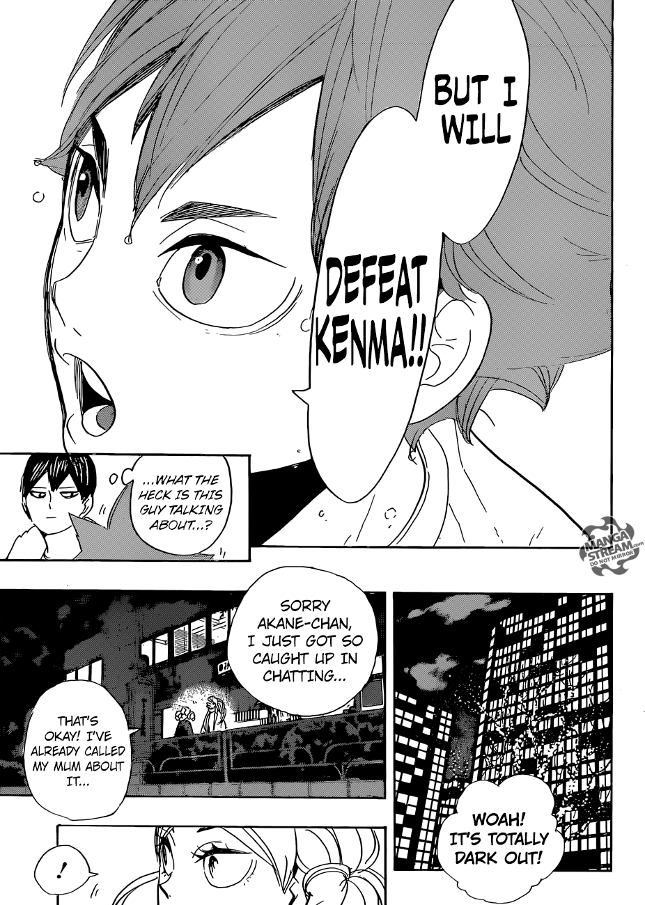 Haikyuu!! Chapter 292