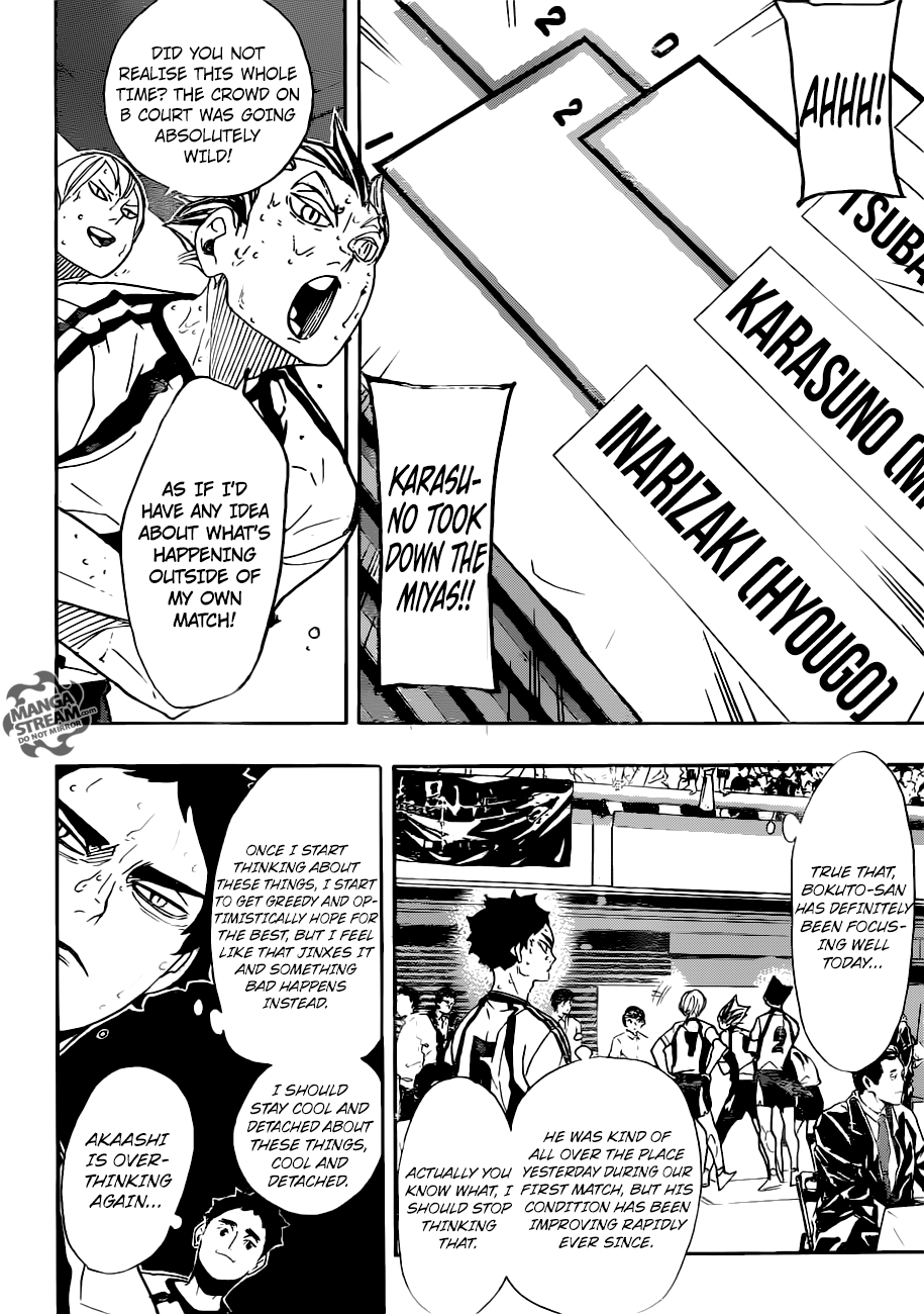 Haikyuu!! Chapter 292