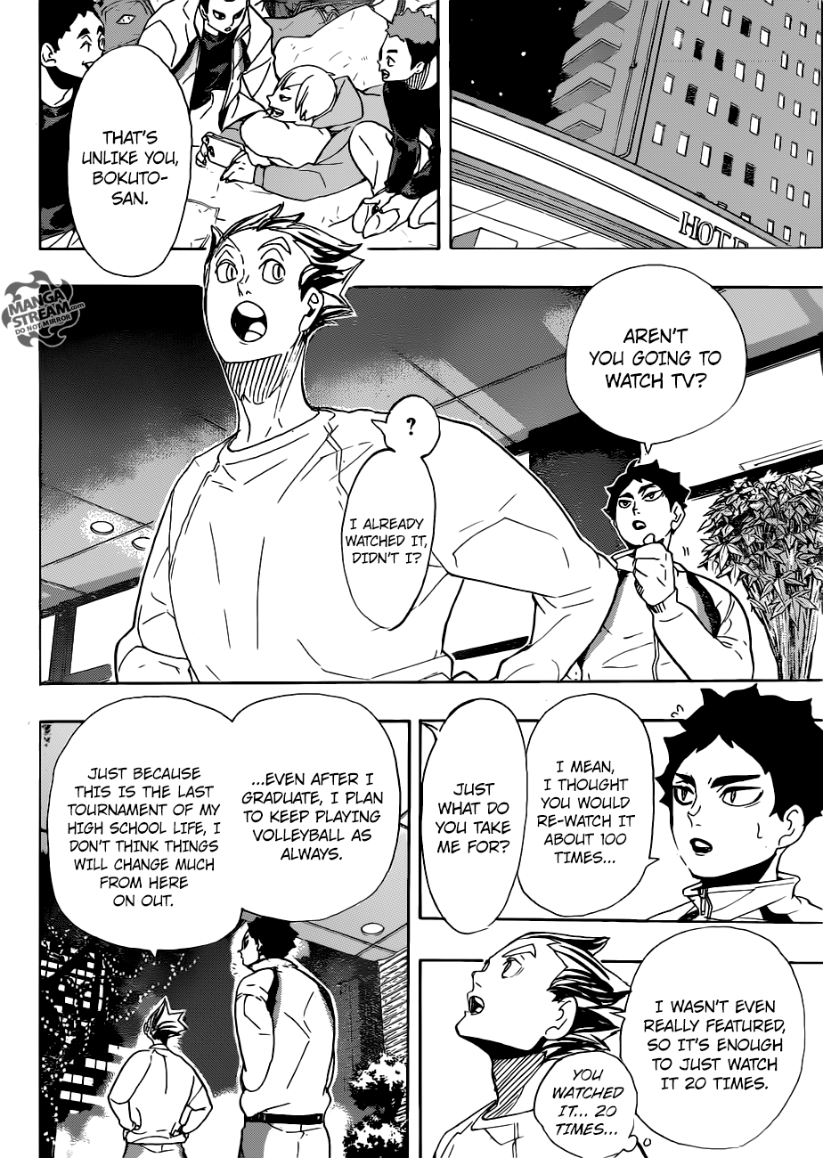 Haikyuu!! Chapter 292