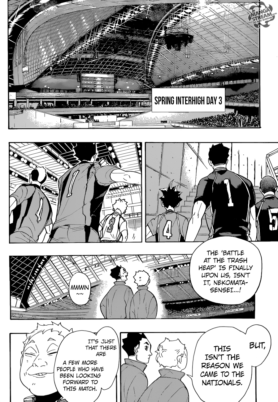 Haikyuu!! Chapter 293