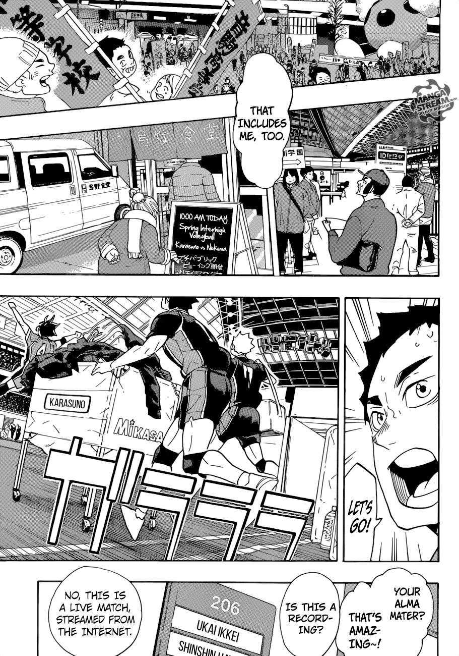 Haikyuu!! Chapter 293