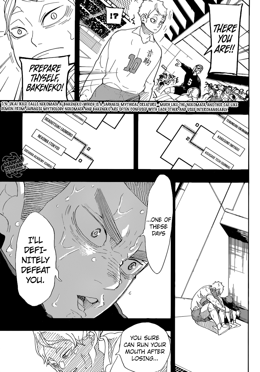 Haikyuu!! Chapter 293