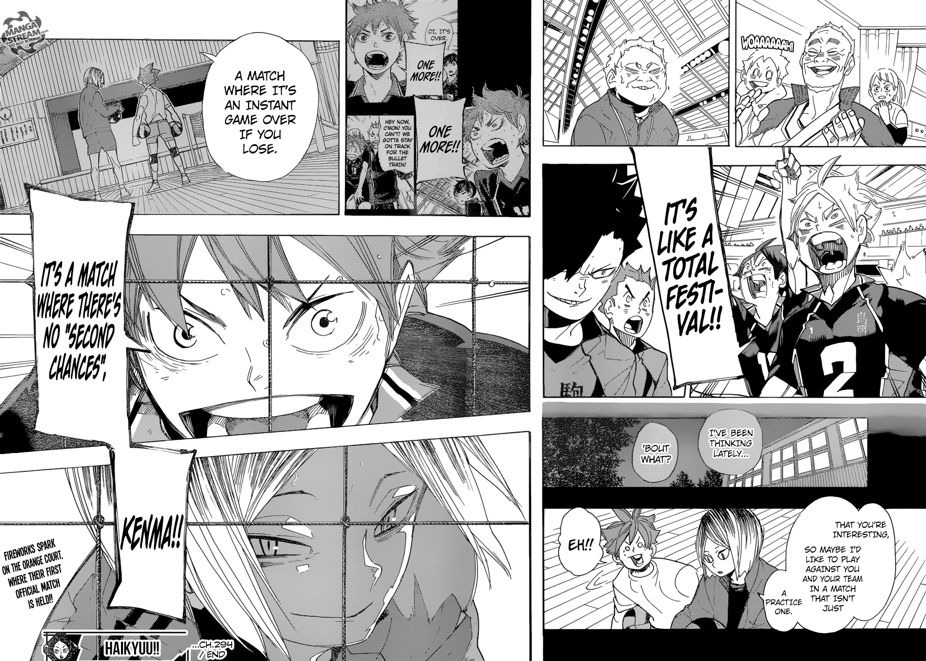 Haikyuu!! Chapter 294