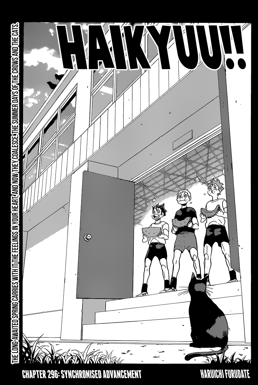 Haikyuu!! Chapter 296