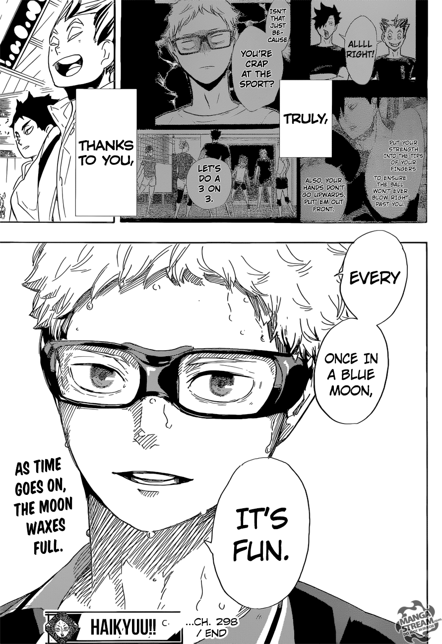 Haikyuu!! Chapter 298