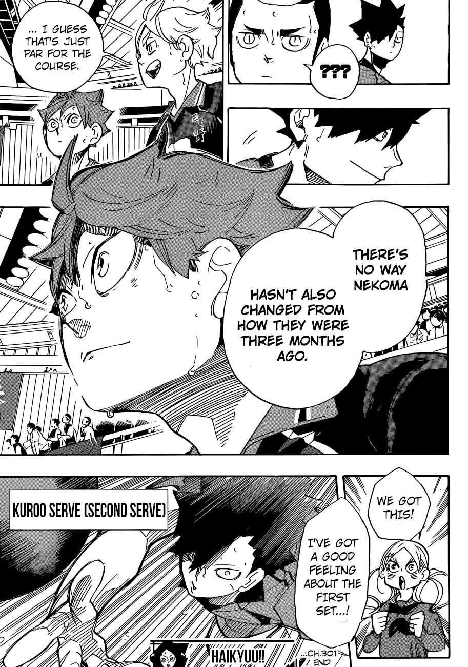 Haikyuu!! Chapter 301