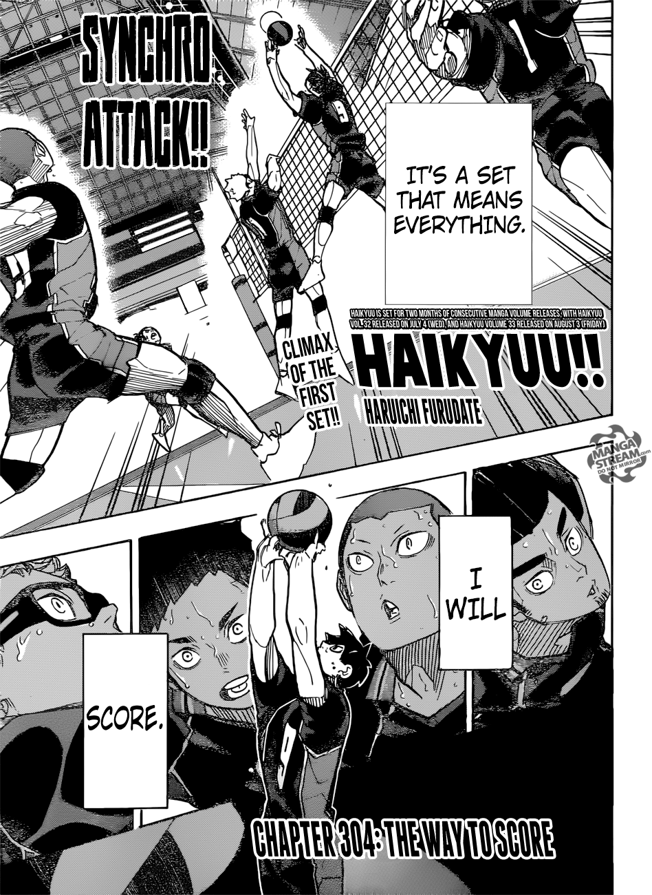 Haikyuu!! Chapter 304